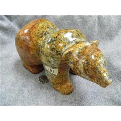 9" Soapstone Bear by Michael Scott (2)
