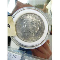 CHOICE on five 1923 peace dollars- brilliant uncirculated (3)