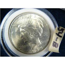 CHOICE on seven 1923 U. Philadelphia peace dollars (3)