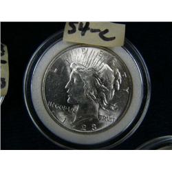 CHOICE on seven 1923 U. Philadelphia peace dollars (3)