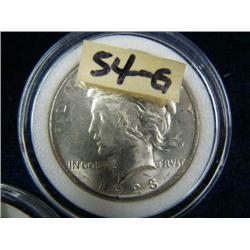 CHOICE on seven 1923 U. Philadelphia peace dollars (3)