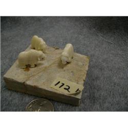 CHOICE of 3 Ivory Musk ox by Robert Kokoluk (2)