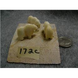 CHOICE of 3 Ivory Musk ox by Robert Kokoluk (2)
