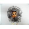 Image 1 : Skin mask with fur trim
