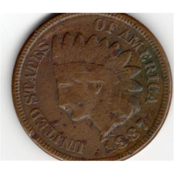 1887 Indian Head Cent