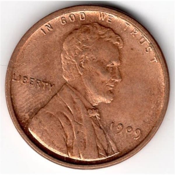 1909 VDB Lincoln Wheat Cent