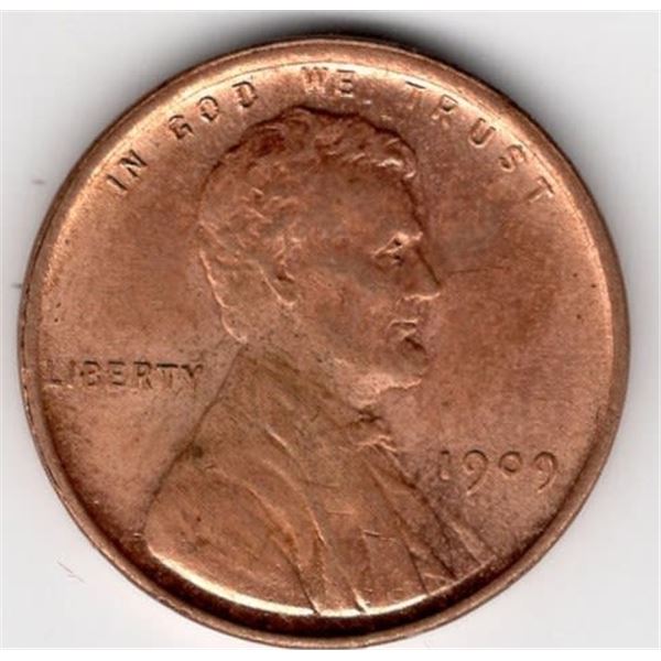 1909 VDB Lincoln Wheat Cent