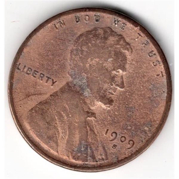 1909-S VDB Lincoln Wheat Cent