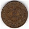 Image 2 : 1864 2 Cent Piece