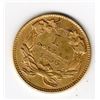 Image 2 : 1856 Indian Princess Type 3 Large Head Slanted 5 $1 Gold Coin