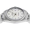 Image 4 : Rolex Mens Quickset Stainless Steel Sapphire Silver Index Dial Oyster Band Datej