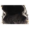 Image 9 : Prada Black Soft Calfskin Leather Gathered Shoulder Bag