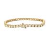 Image 2 : 9.47 ctw Diamond Tennis Bracelet - 14KT Yellow Gold