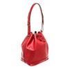 Image 2 : Louis Vuitton Red Epi Leather Noe Shoulder Bag