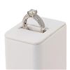 Image 3 : 1.06 ctw CENTER Diamond 18K White Gold Ring (1.62 ctw Diamonds)