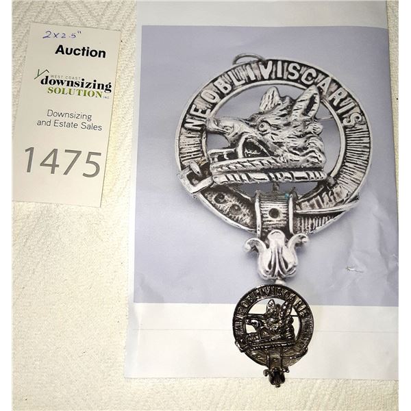 Vintage Clan Pin Cat A