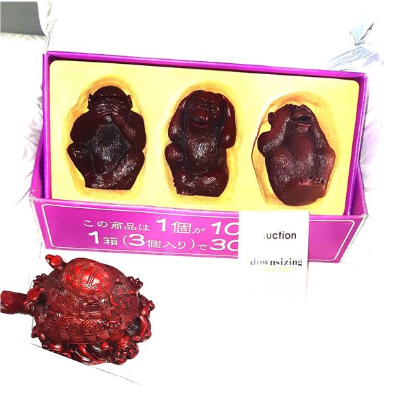 Asian Monkey's & Turtles A