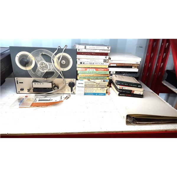 Sony Reel to Reel & Tapes A