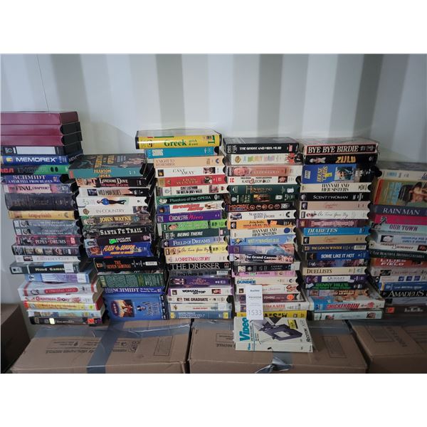 VHS Movie Videos B