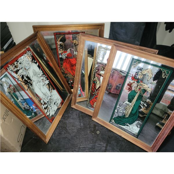 Framed Art Mirrors B