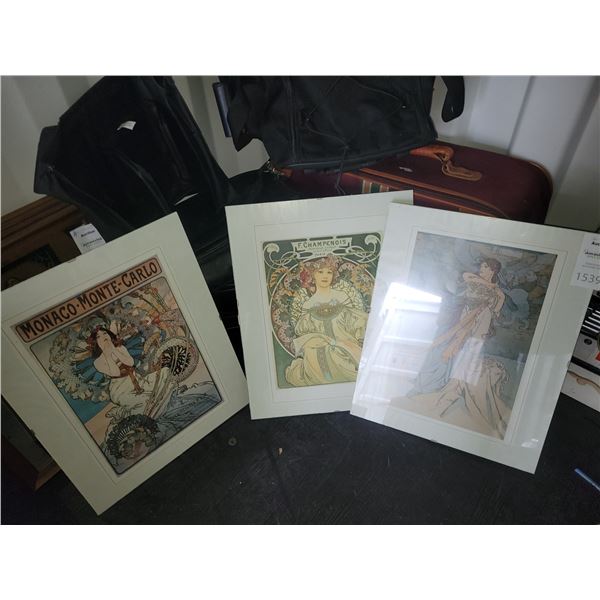 Mucha Framed Prints B