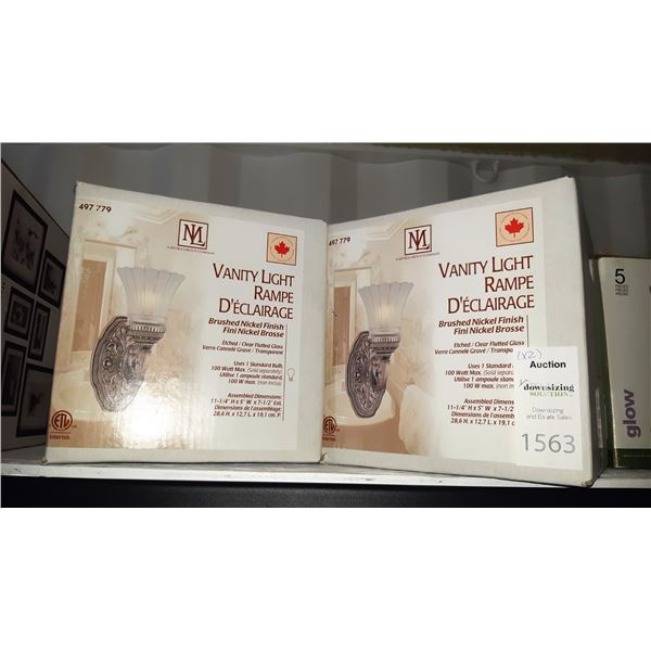 New Pair Vanity Lights A