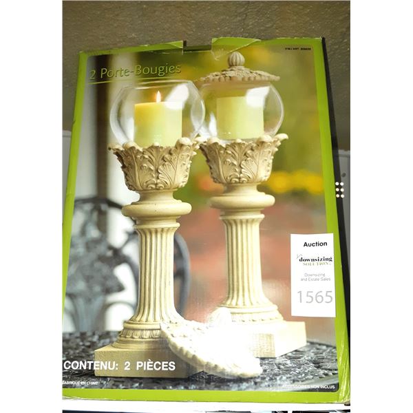 New Roman Candle Holders A