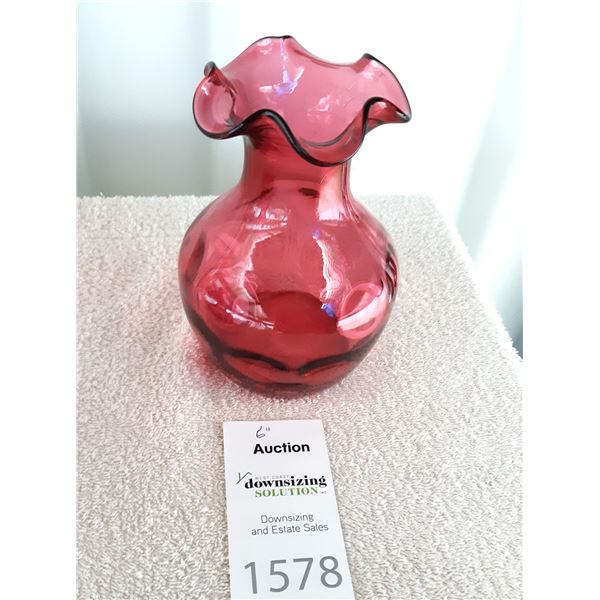 Cranberry Glass A