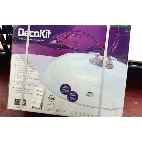 New Decokit Sink Set B