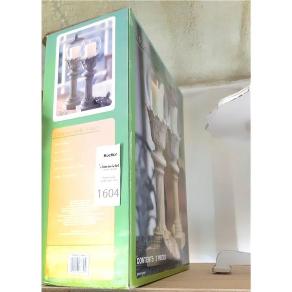 New Roman Candle Holders A