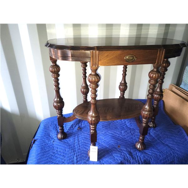 Antique Oval Hall Table C