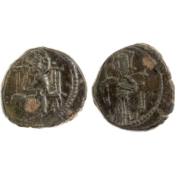 BYZANTINE EMPIRE: Alexis I Comnenus, 1081-1118, AE tetarteron (4.66g), Constantinople mint, VF