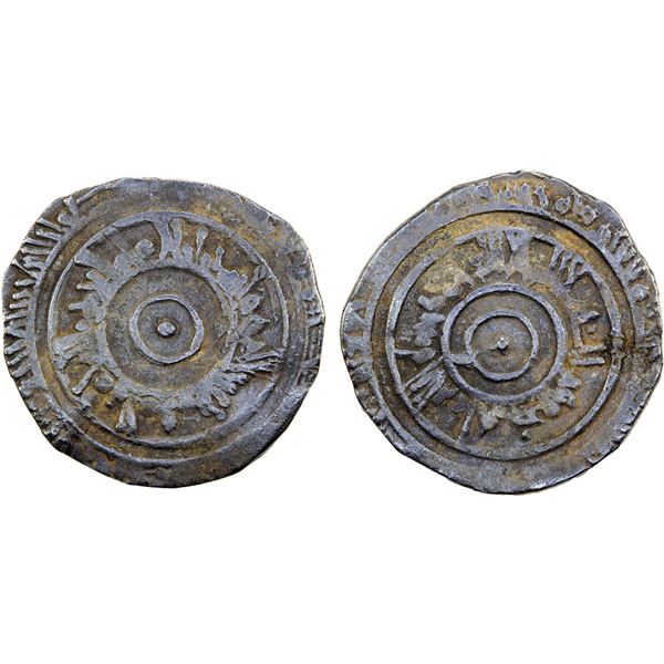 FATIMID: al-'Aziz, 975-996, AR 1/2 dirham (1.2g), Atrabulus (Tripoli in Libya), AH(3)73, decent Fine