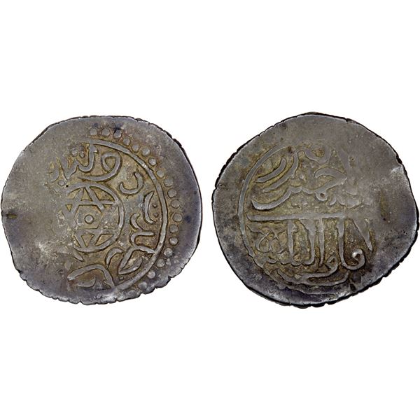 RUM/ANATOLIA: ALANYA: Anonymous, ca. 1423-1424+, AR akçe (0.77g), NM, ND, nearly VF