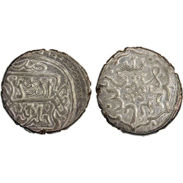 OTTOMAN EMPIRE: Musa Çelebi, 1410-1413, AR akçe, Edirne, AH(813), VF