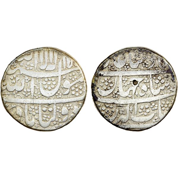 MUGHAL: Shah Jahan I, 1628-1658, AR rupee (11.17g), Daulatabad, DM, F-VF