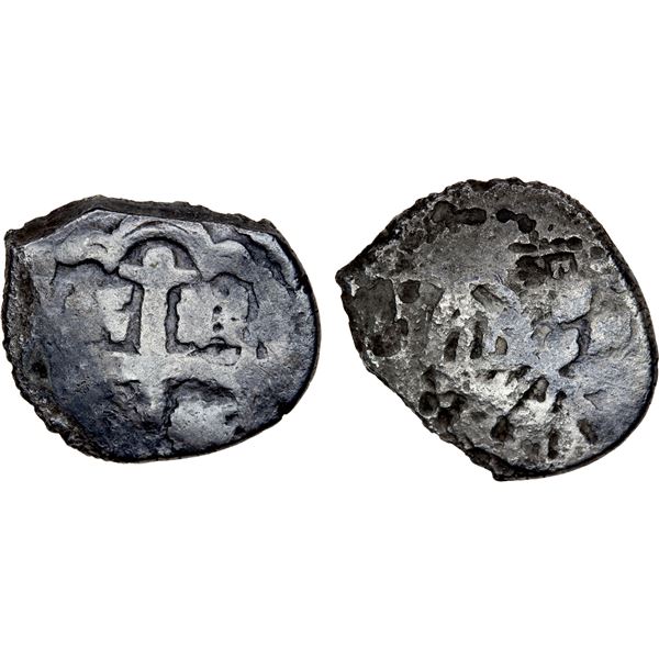 CHINA: Chopmarked Coins: Mexico: Felipe III, 1598-1621, AR real (3.24g), ND (1598-1613), Good