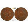 Image 1 : HUNAN: Republic, AE 10 cash, year 11 (1922), PCGS XF45