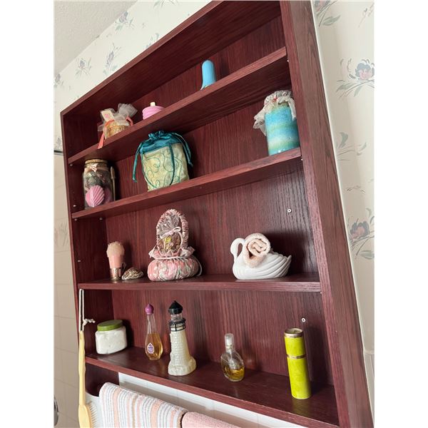 Bathroom decor not the shelf