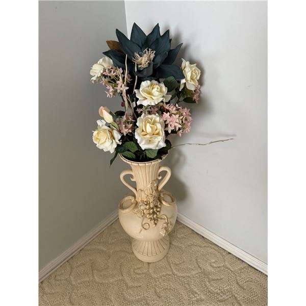 Floral decor in vase