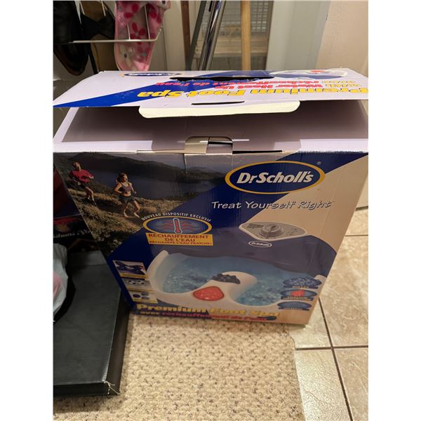 Dr. Scholls foot Bath