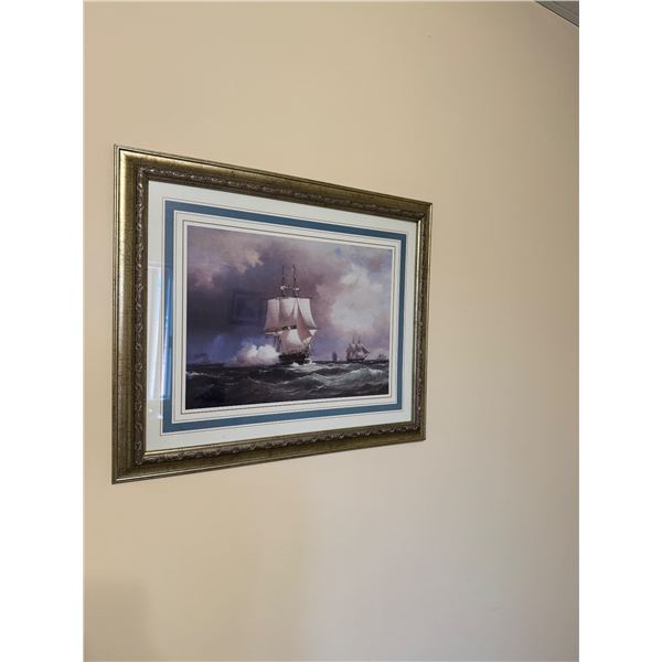 Ship wall hanging