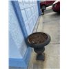 Image 1 : Cast iron planters one has small damage