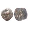 Image 1 : Post-Mauryan, Mitras of Kaushambi Region, Satyamitra, Copper Unit, 1.24grms
