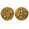 Image 1 : Guptas, Chandragupta II (c 380-413 AD), Gold Dinar, 7.78grms
