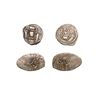 Image 1 : .Indo-Sassanian, Anonymous issue, Rajasthan Region, Silver Drachma, 3.84grms & 4.08grms