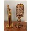 Image 1 : Assorted Collection Of Brass Decor - Change Holder, & More