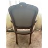 Image 4 : Antique Sitting Chair With Floral Upholstered Seat 25Lx24Dx35H