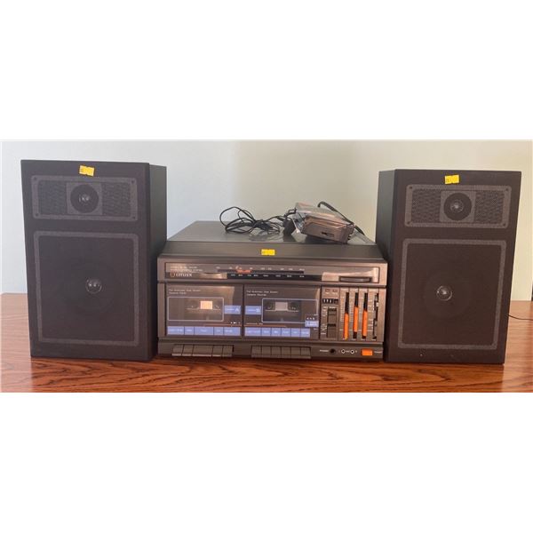 Citizen Stereo Music Center - Double Cassette System