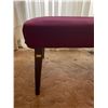 Image 2 : Entry Bench Solid Wood and Upholstered 39L x 14D x 15H
